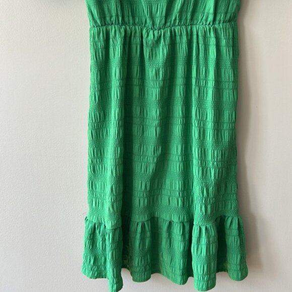 Noize Brea Green Square Neck Puff Sleeve Dress - Picture 6 of 9
